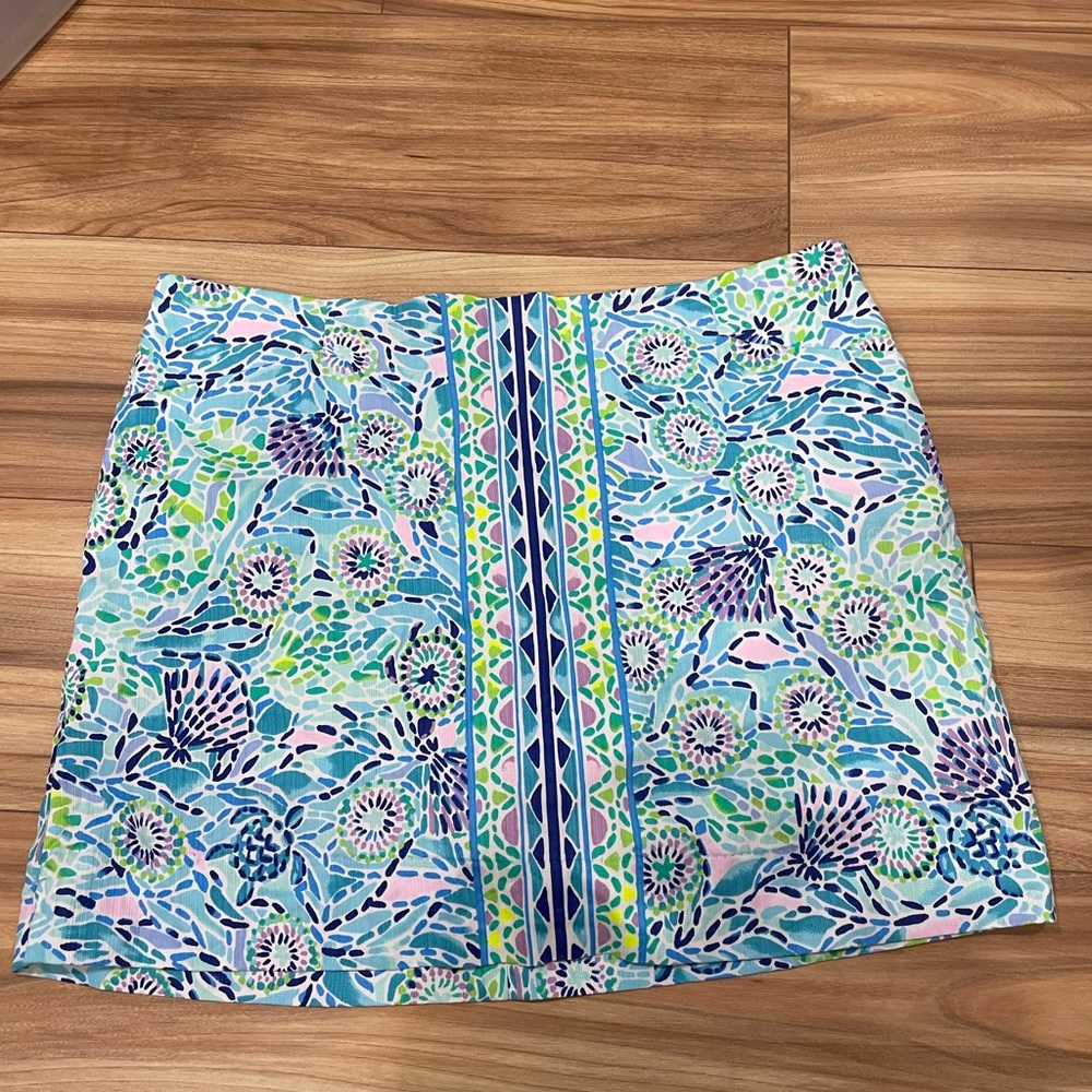Lilly Pulitzer pique skort size 14